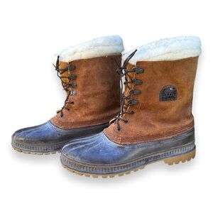 ❄️Sorel Kaufman Crusader Boots 🥾 Size 12‎ 🇺🇸Made in USA